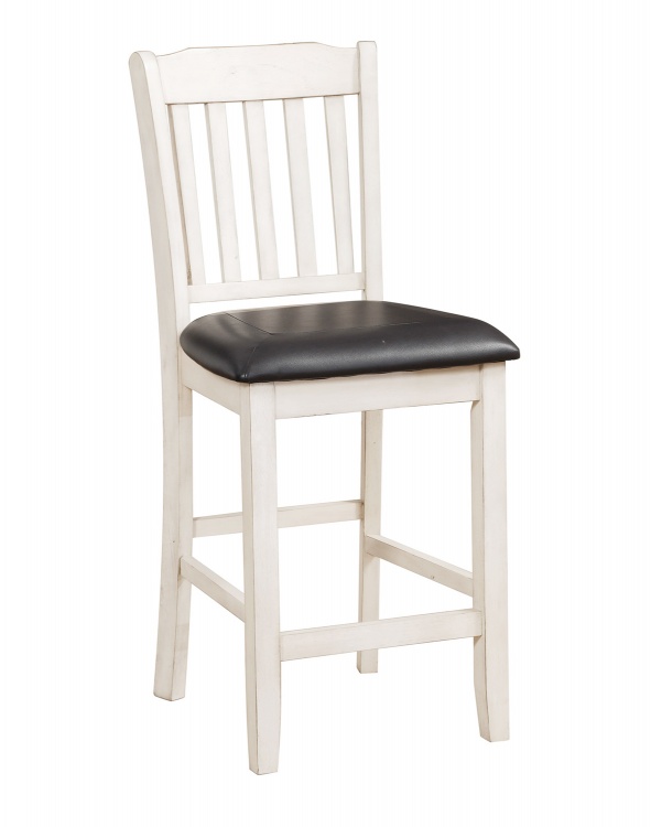 Kiwi Counter Height Chair - White Wash