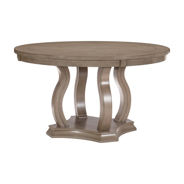 Vermillion Round Dining Table - Bisque