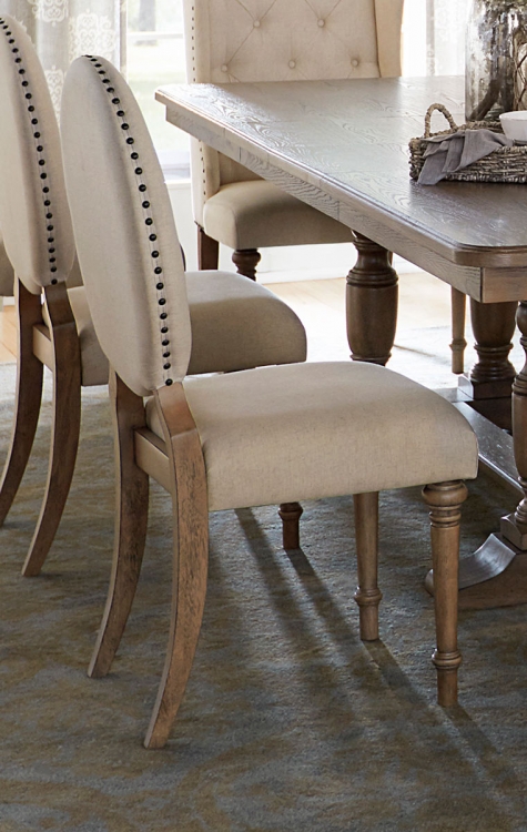 Avignon Side Chair - Natural Taupe