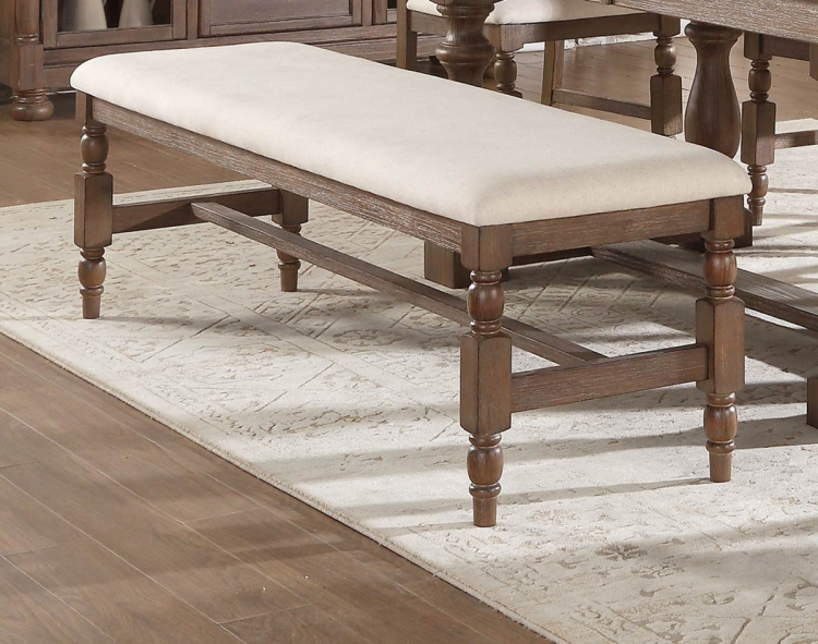 Chartreaux Bench - Natural Taupe