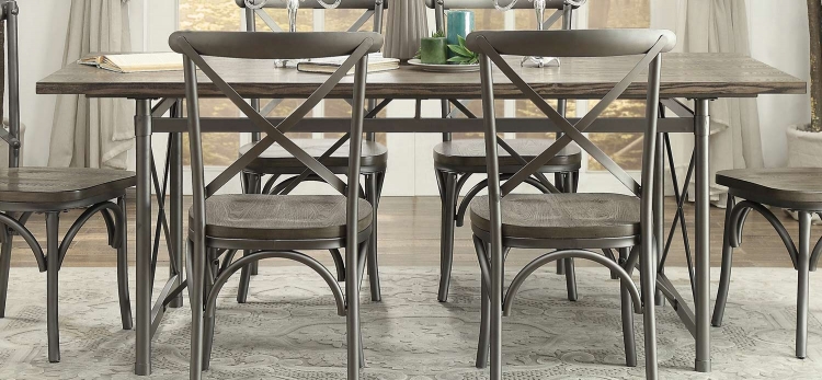 Springer Dining Table - Weathered Gray
