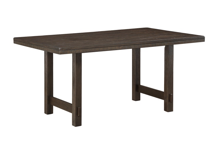 Brim Dining Table - Brown Cherry