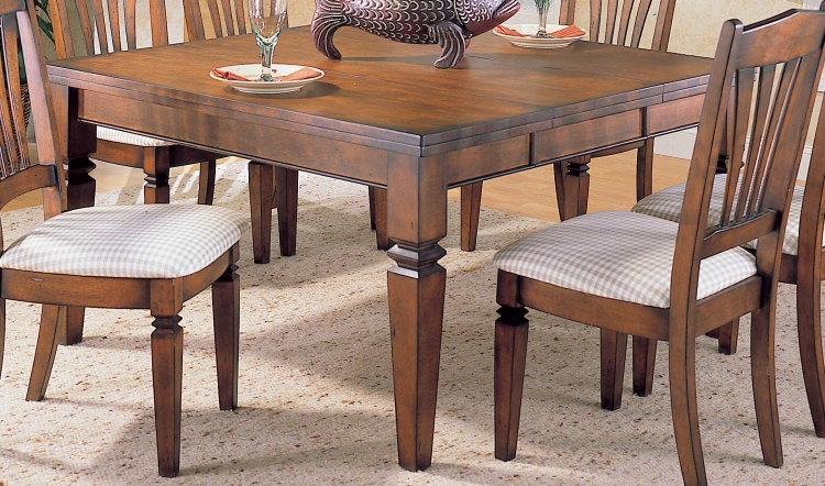 Adrian Dining Table with One Leaf Extension