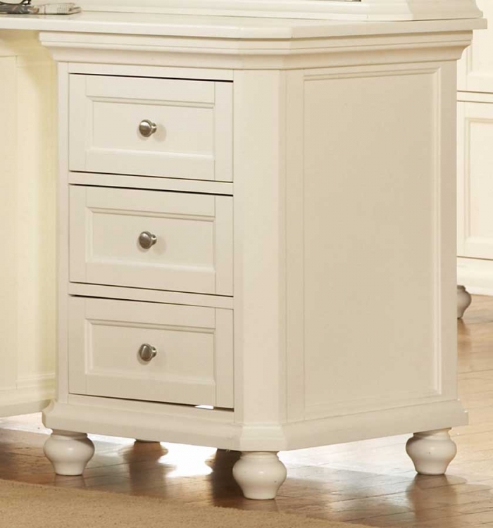 Hanna 3-Drawer Cabinet White