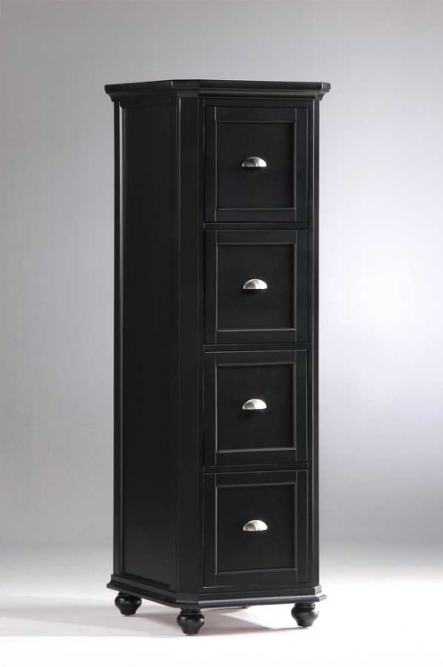 Hanna File Cabinet Black