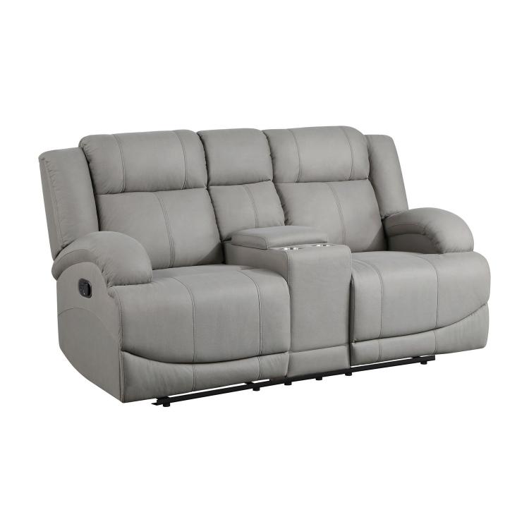 Camryn Double Reclining Love Seat - Gray