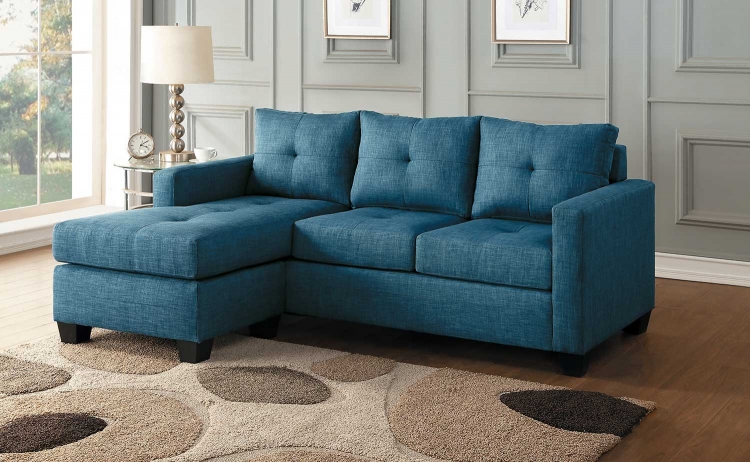 Phelps Reversible Sofa Chaise - Blue