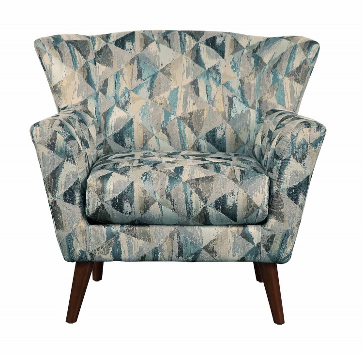 Maja Accent Chair - Gray/teal