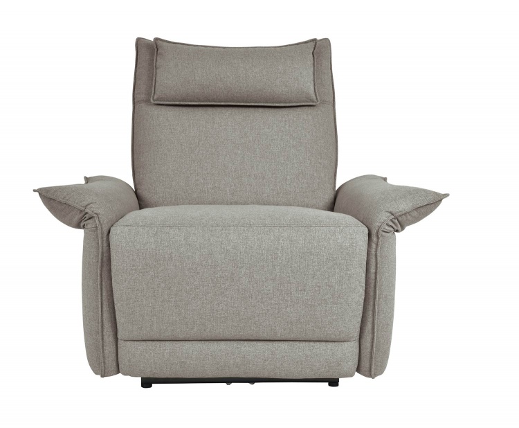 Linette Power Reclining Chair with Power Headrest - Taupe