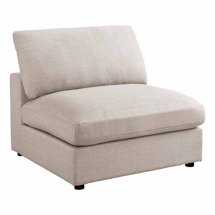 Casoria Armless Chair - Neutral