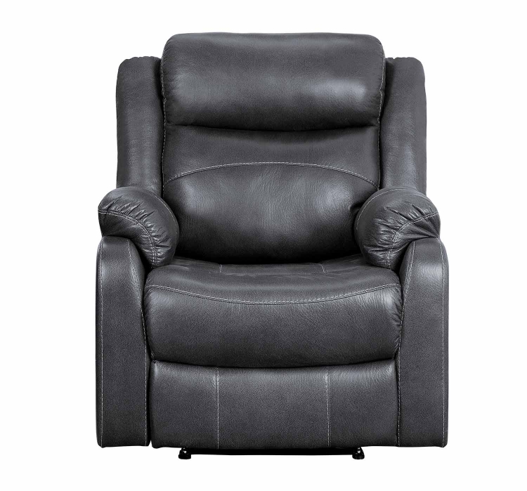 Yerba Lay Flat Reclining Chair - Dark Gray