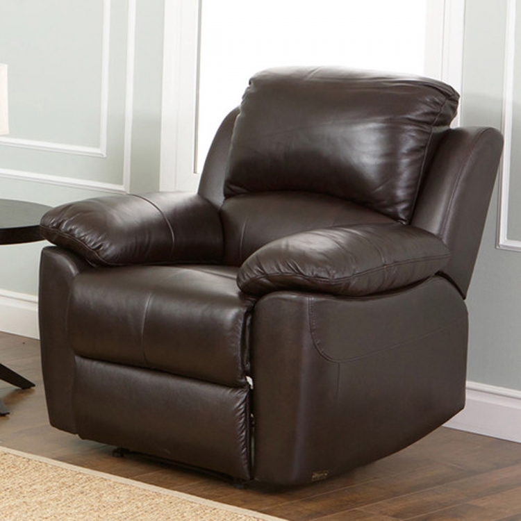 Westwood Top Grain Leather Chair - Brown