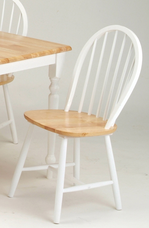 Farmhouse Side Chair - Natural/White