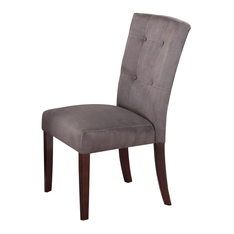 Baldwin Side Chair - Gray/Walnut