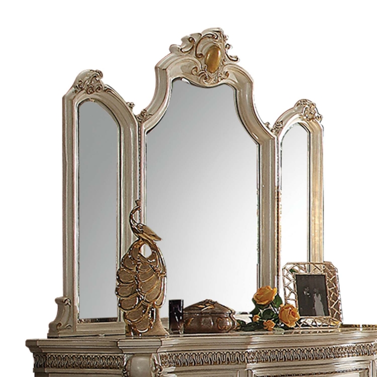 Picardy Mirror - Antique Pearl