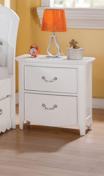 Cecilie Nightstand - White