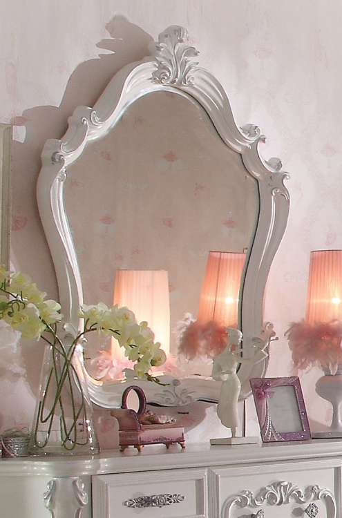 Versailles Mirror - Antique White