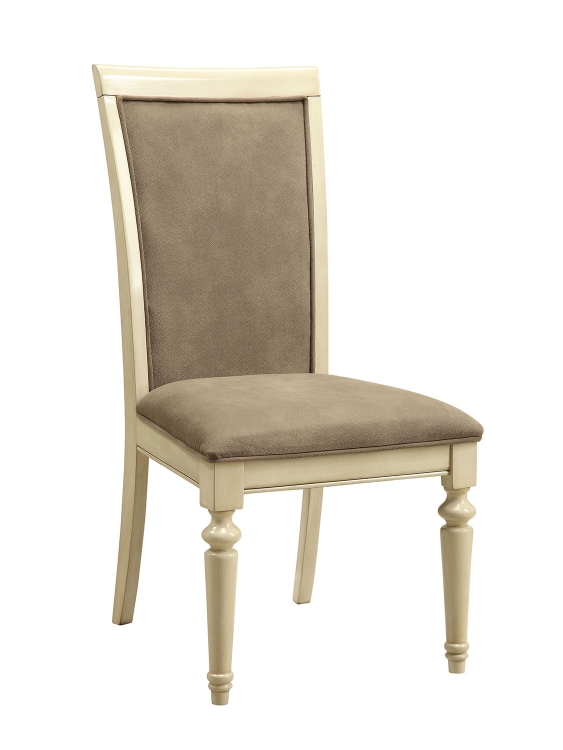 Ryder Side Chair - Fabric/Antique White