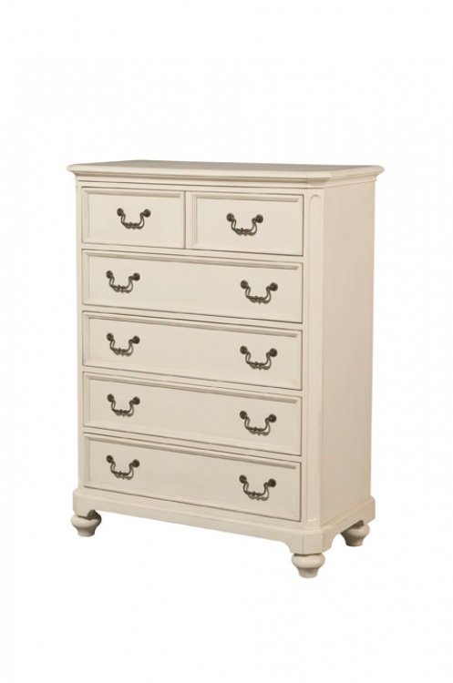 Retreat 5 Drawer Chest - Antique White