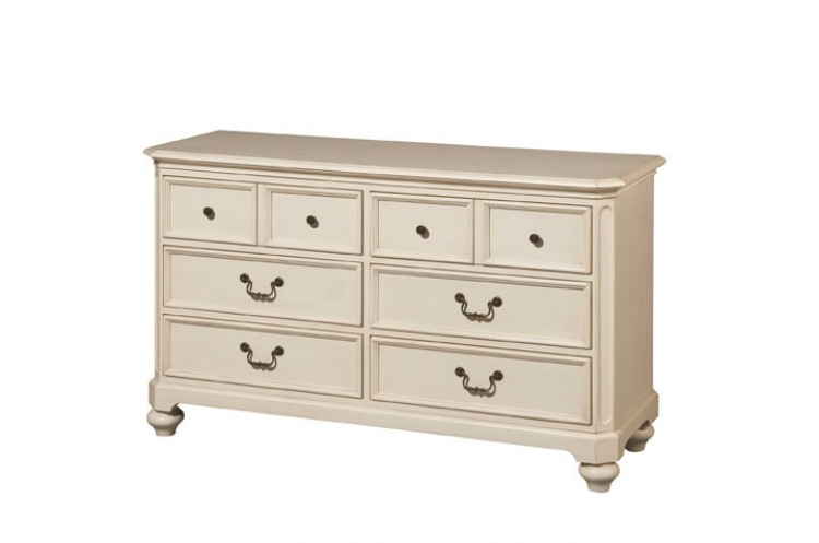 Retreat 6 Drawer Dresser - Antique White