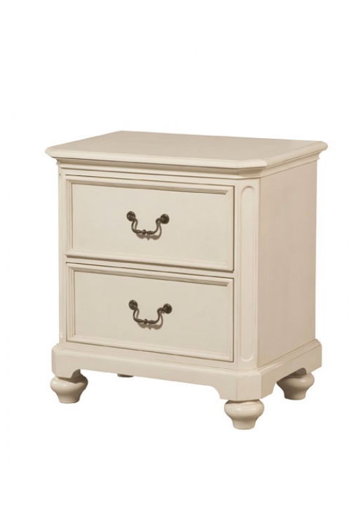 Retreat 2 Drawer Nightstand - Antique White