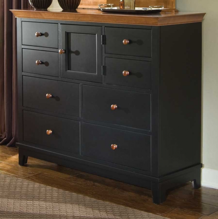 Sterling Pointe Dressing Chest Black