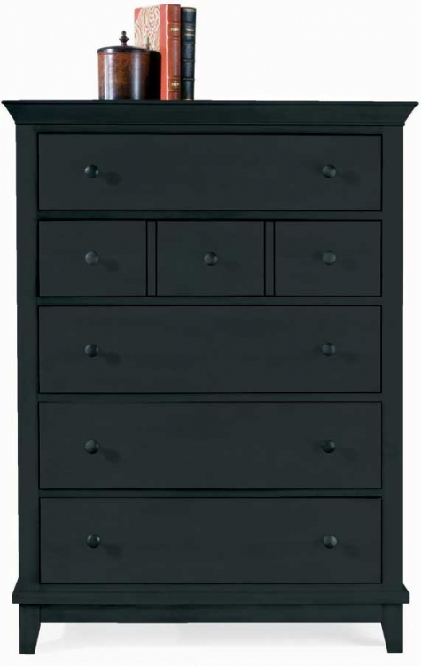 Sterling Pointe Drawer Chest Black