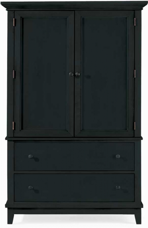 Sterling Pointe Door Chest Black