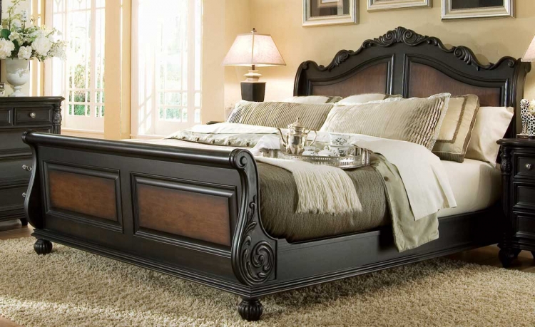 American Drew Versailles Sleigh Bed