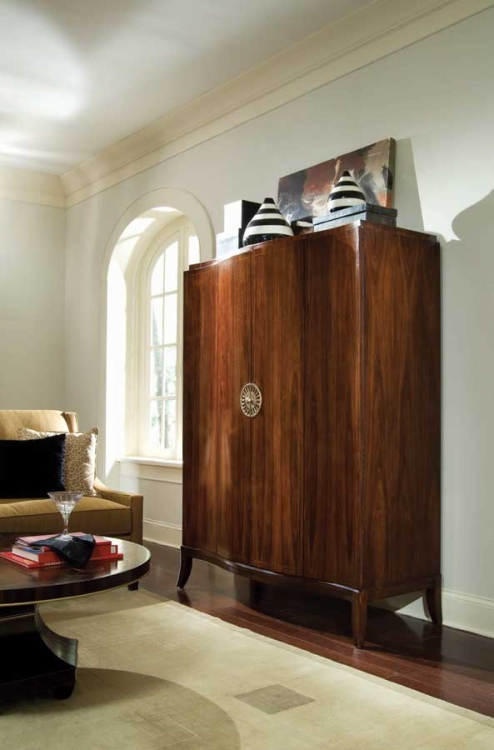 Bob Mackie Home-Signature Serpentine Armoire