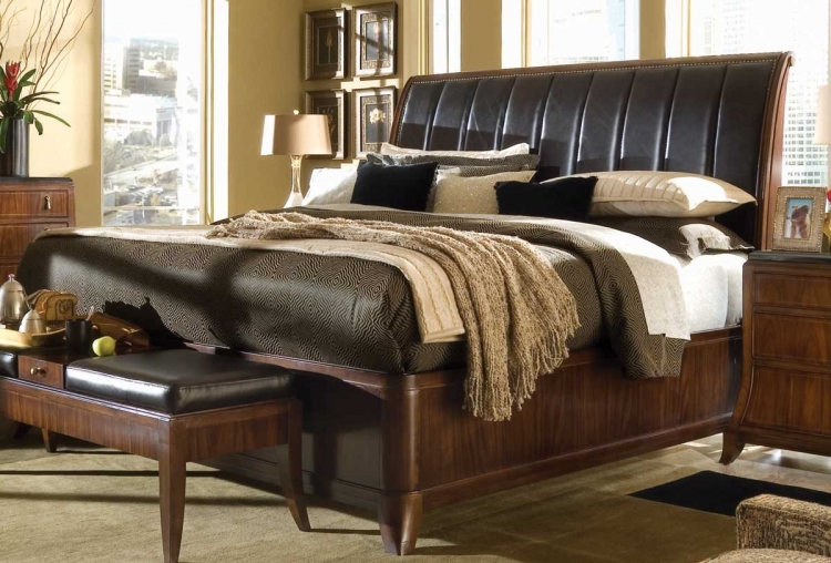 Bob Mackie Home-Signature Sleigh Bed