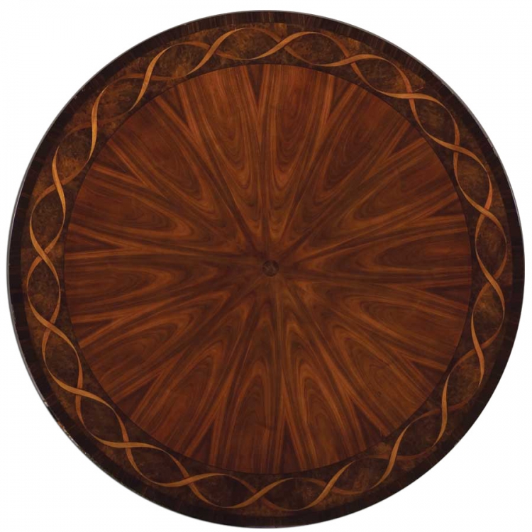 Bob Mackie Home-Signature Round Ribbon Table 54 Inches