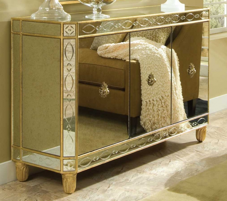 Bob Mackie Home-Signature Glass Credenza