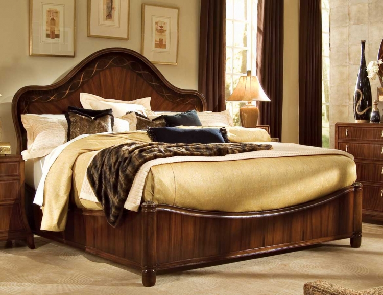 Bob Mackie Home-Signature Ribbon Panel Bed