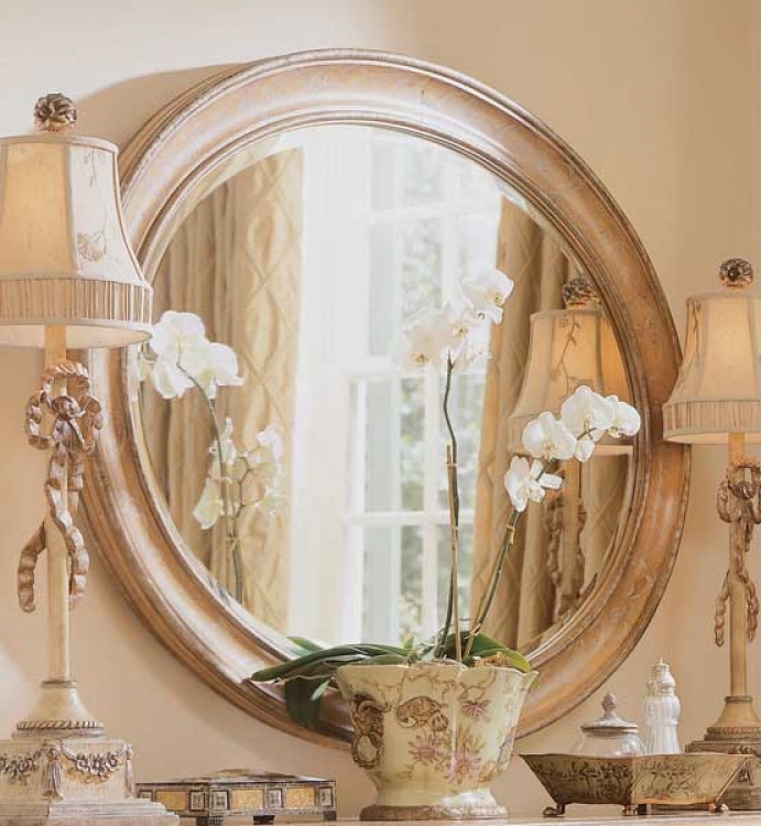 American Drew Jessica McClintock-Home Oval Mirror