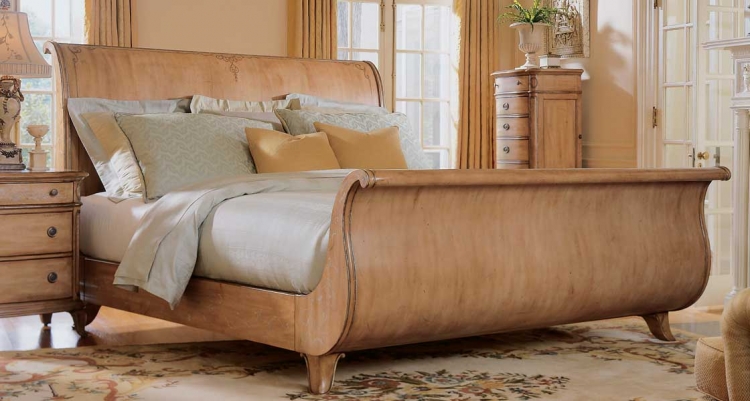 Jessica McClintock-Home Sleigh Bed