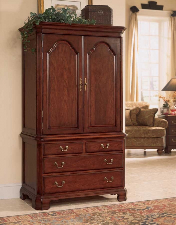 Cherry Grove Door Chest Armoire