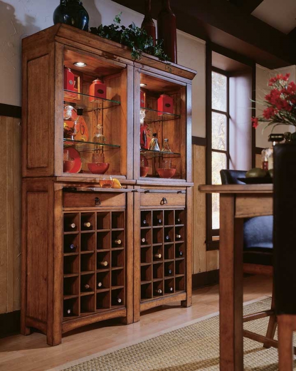 Beacon Ridge Wine Server with Hutch