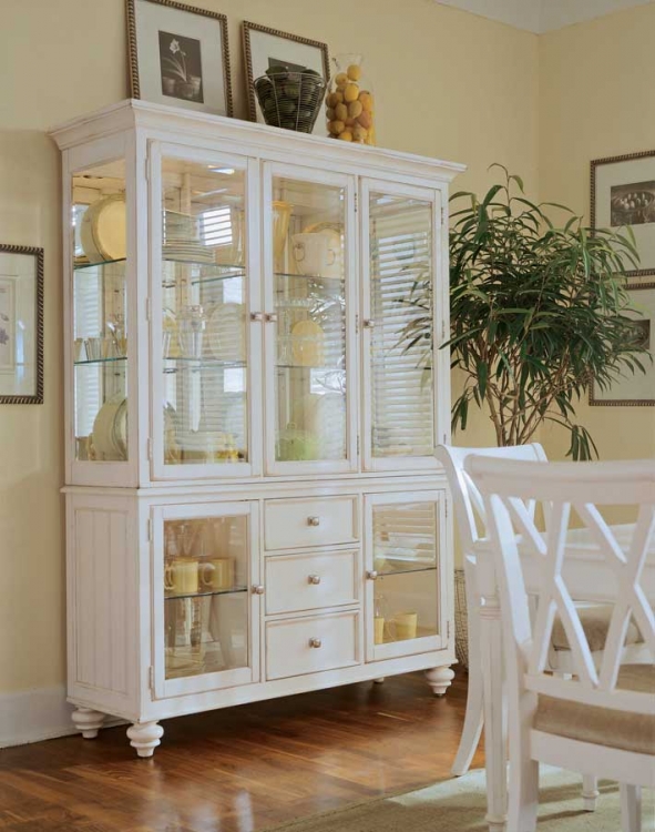 Camden Light China Buffet Credenza and Deck