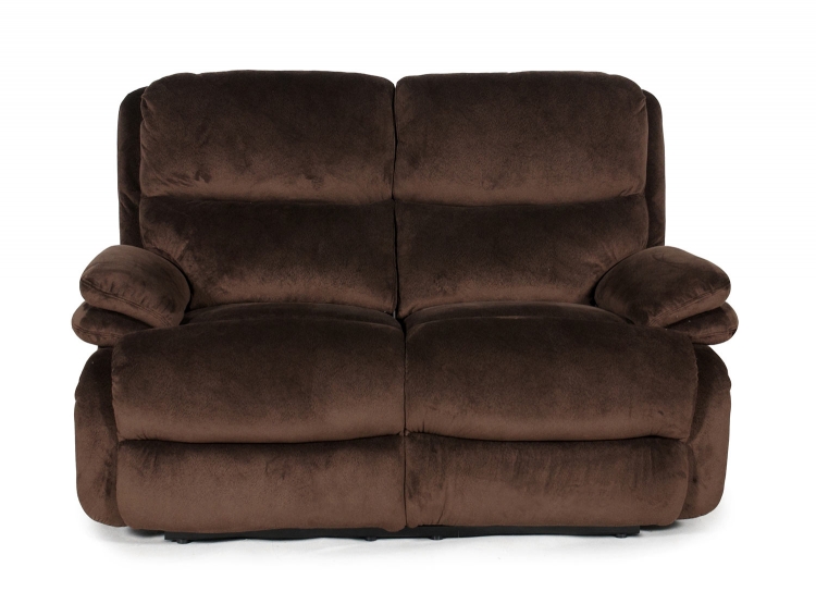 Affinity ll Casual Comforts Reclining Loveseat - Chocolate