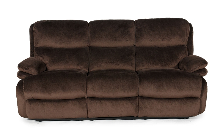 Affinity ll Casual Comforts Reclining Sofa - Chocolate