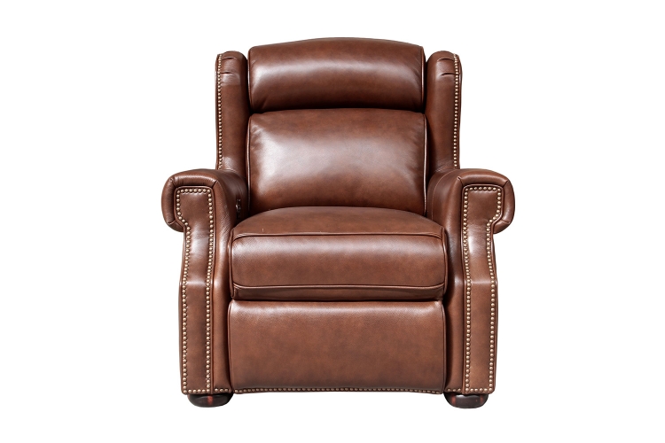 Benwick Power Recliner Chair with Power Head Rest - Shoreham Chocolate/All Leather