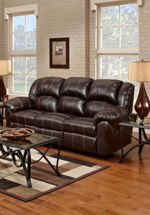 Ambrose Reclining Sofa - Brandon Brown