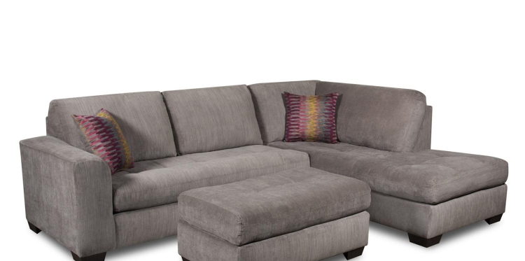 Almeda 2 Piece Sectional Sofa - Heather Seal