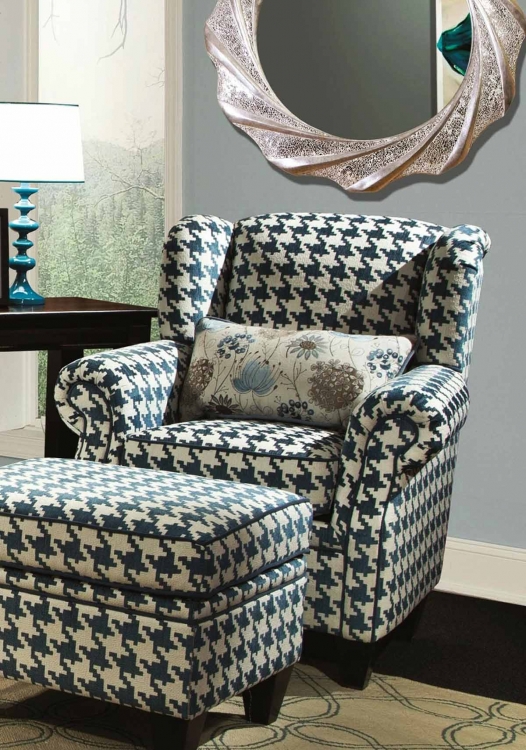 Francine Accent Chair - Keltic Peacock
