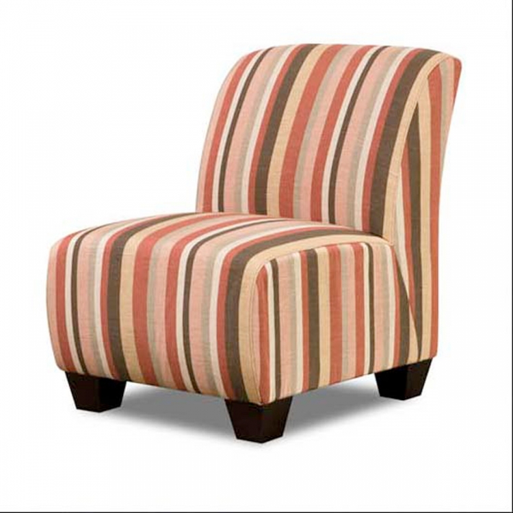 Richmond Armless Chair - Capetown Stripe