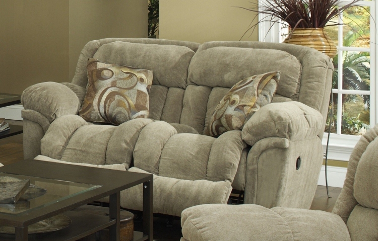 Tundra Rocking Reclining Loveseat - Sage