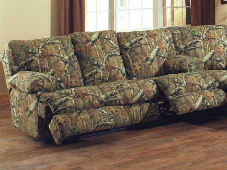 Wintergreen Reclining Sofa - Mossy Oak Infinity