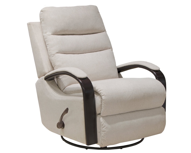 Jansen Swivel Glider Recliner Chair - Shell