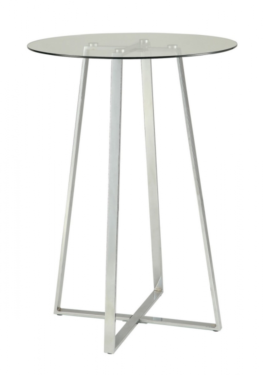 100026 Bar Table - Chrome